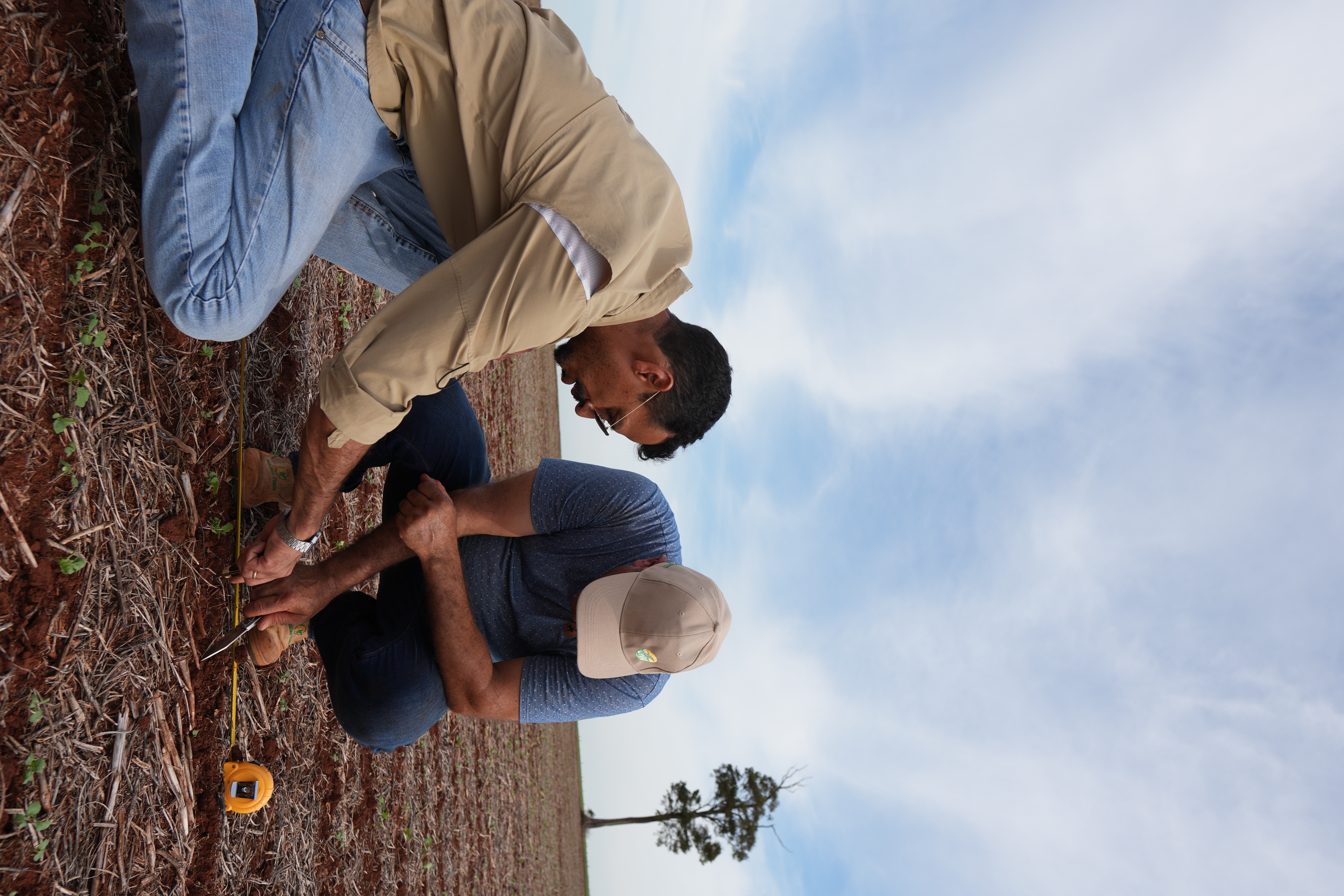 Equipo técnico de CW en campo